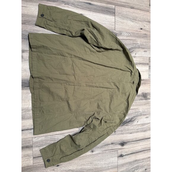 Brooks Brothers Mens Olive Green Cotton Field Jacket Size XXL Casual & Versatile - Picture 7 of 10